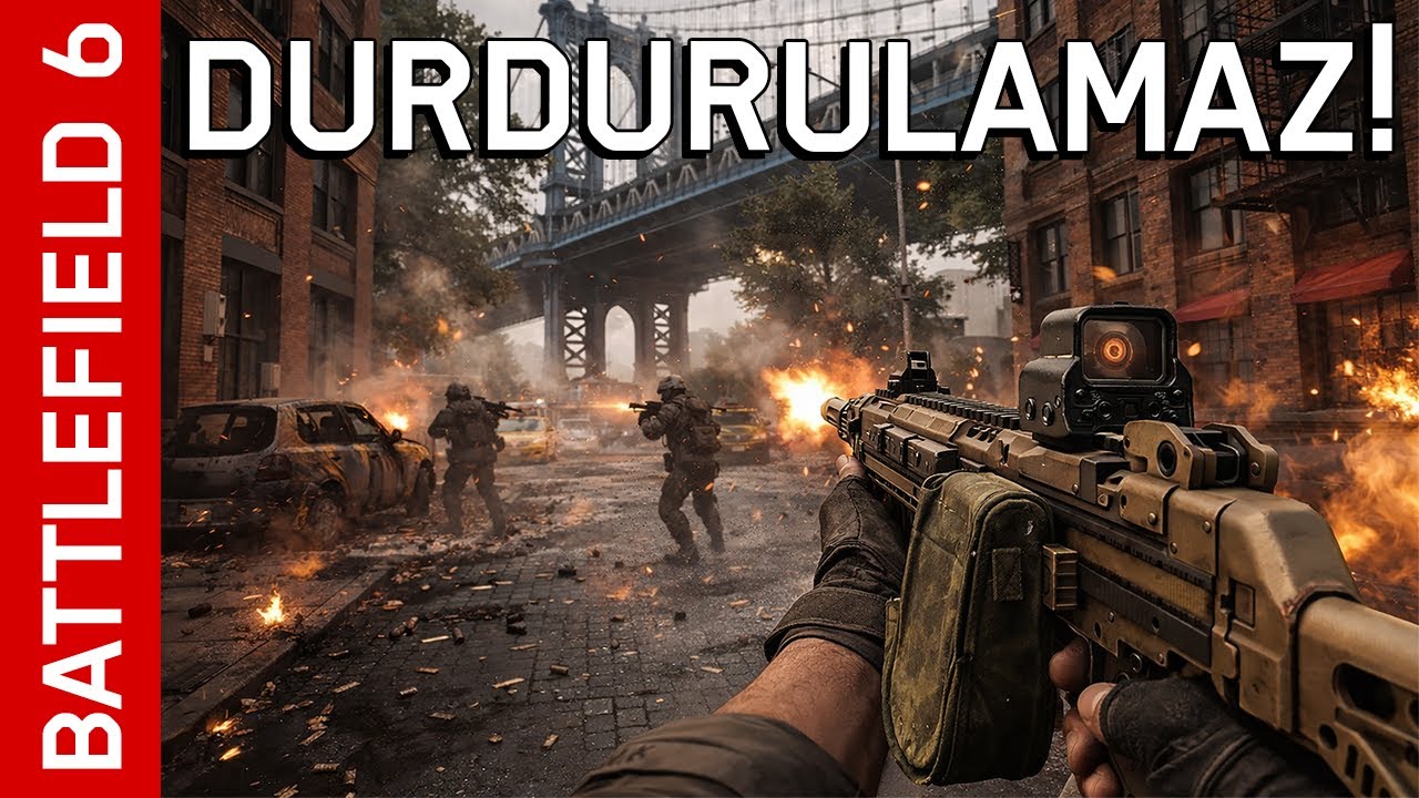 Battlefield 6'da Bu LMG DURMUYOR! 😱 M123K Domination Gameplay