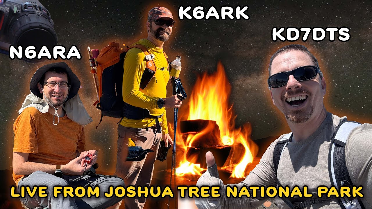 LIVE from Joshua Tree: Ham Radio and a Campfire