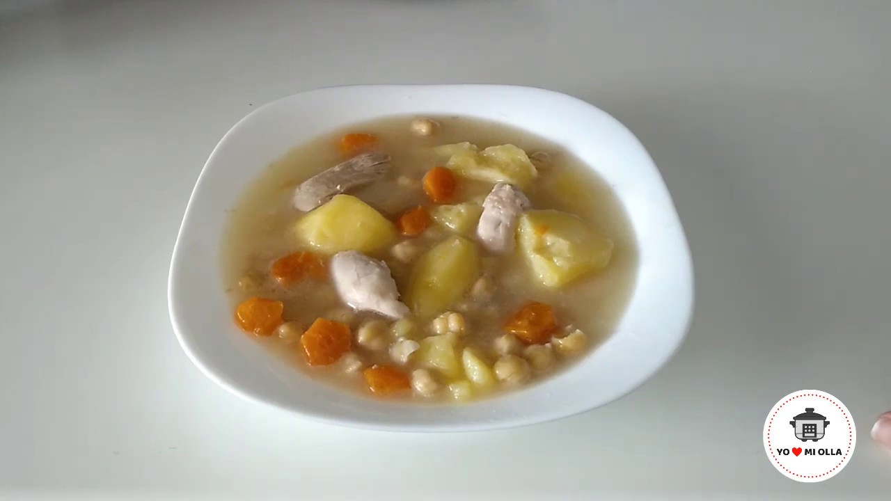 Cocido de Almería en la Olla GM