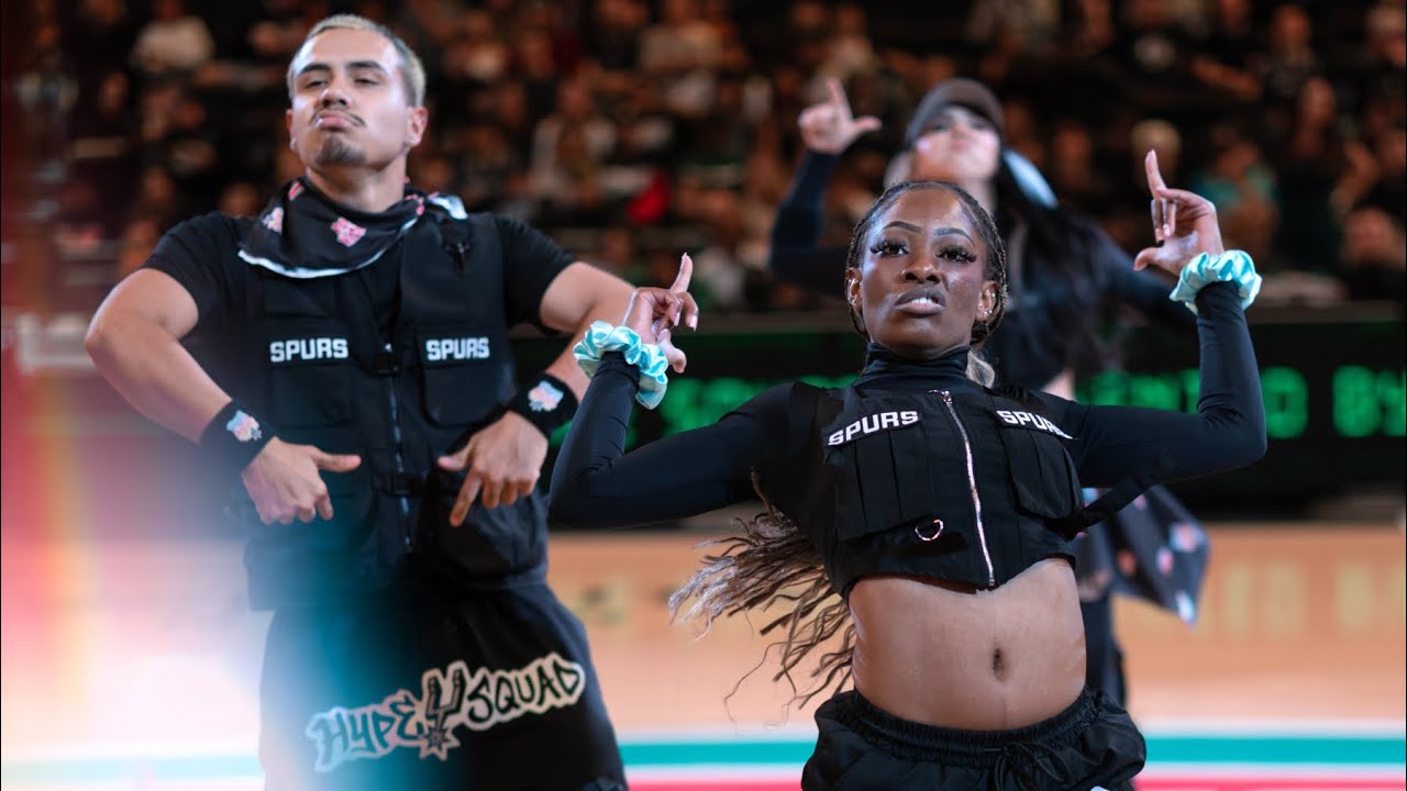 “Big Poe” 2025/26 San Antonio Spurs Hype Squad - MOODY Fiesta Night in ATX