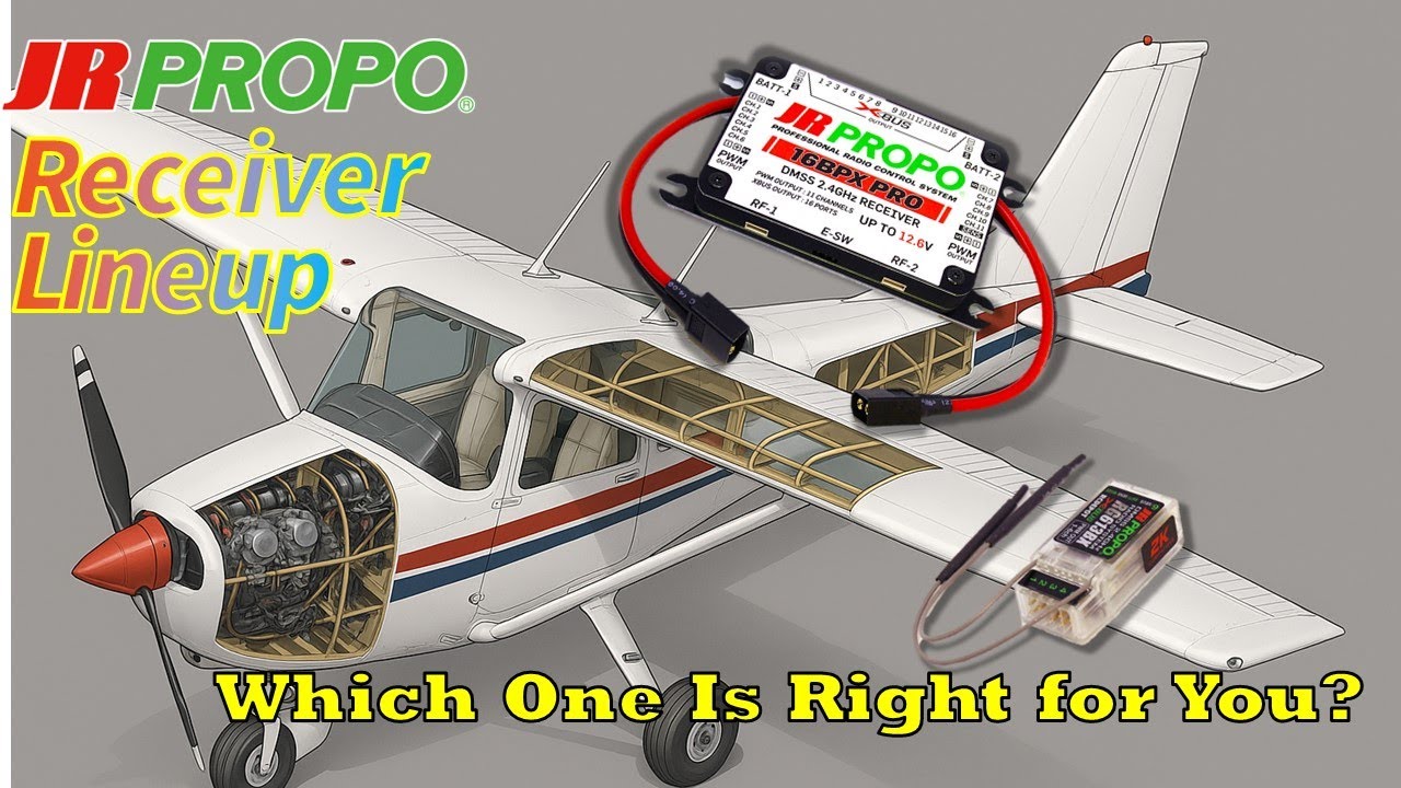 Which JR PROPO Receiver Is Right for You?　JR PROPO / Dee Force Aviation