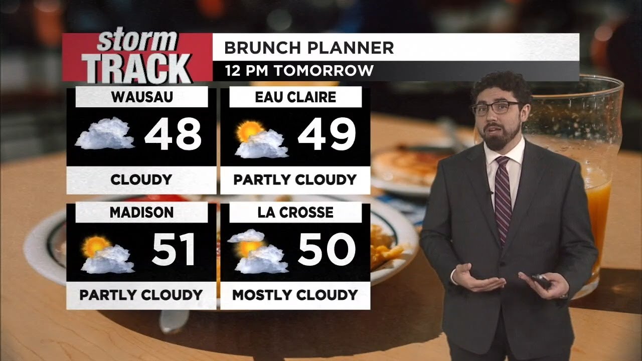 Mix of Sun and Clouds with Warm Temps and Breezy Winds