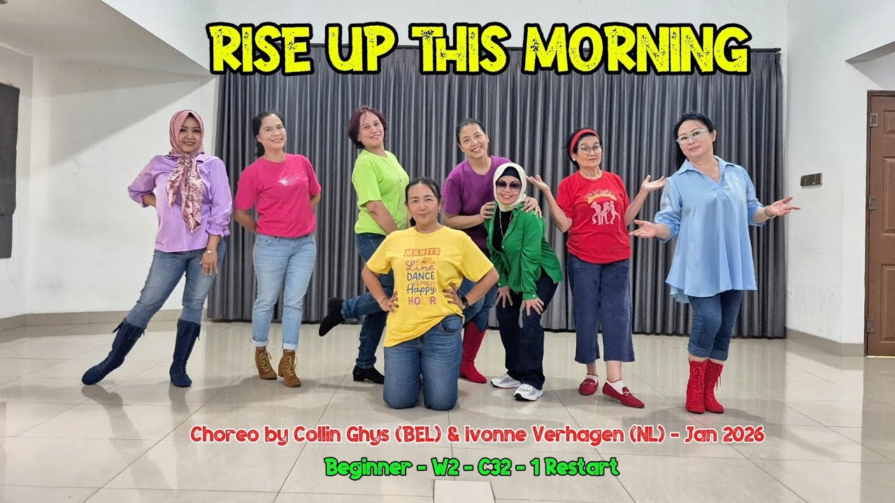 RISE UP THIS MORNING // Choreo by Collin Ghys (BEL) & Ivonne Verhagen (NL) - Jan 2026