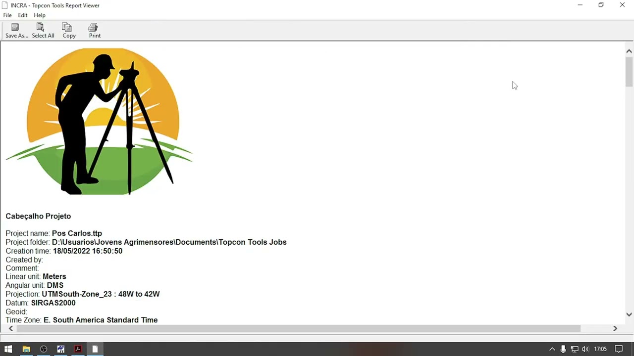 14 Pós Processamento Utilizando o topcon tools usando o que aprendemos no curso!