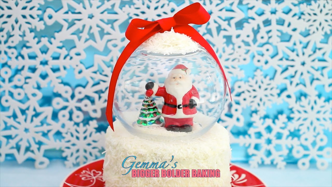Snow Globe Cake - Gemma's Bigger Bolder Baking Ep. 46