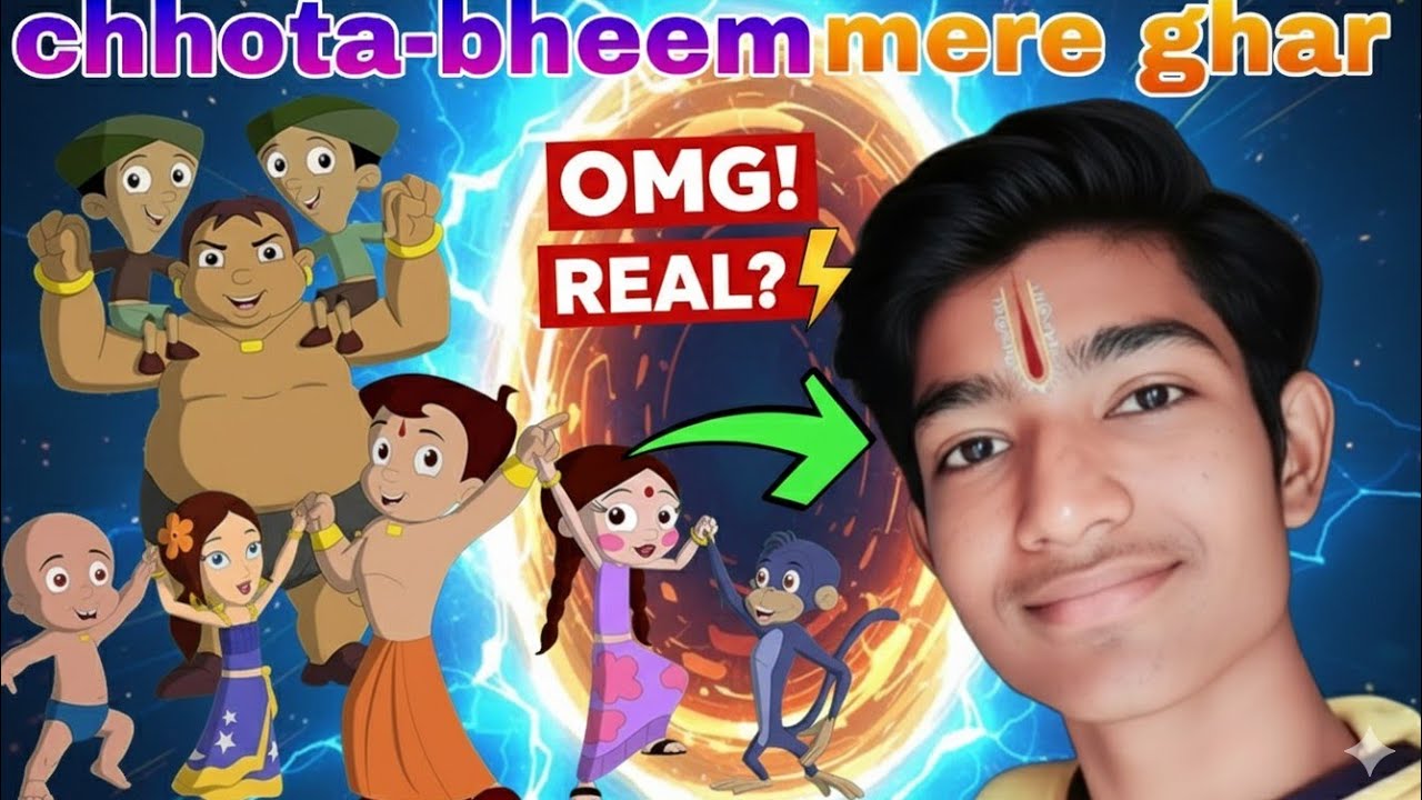 😍Chhota bheem mere ghar aa gaya || vlog video..
