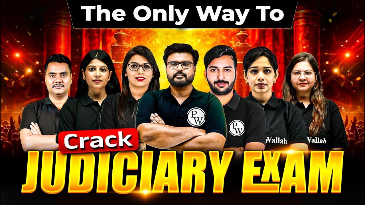 The Only Way To Crack Judiciary Exam in 2026 | Judiciary Preparation | Judiciary By PW
