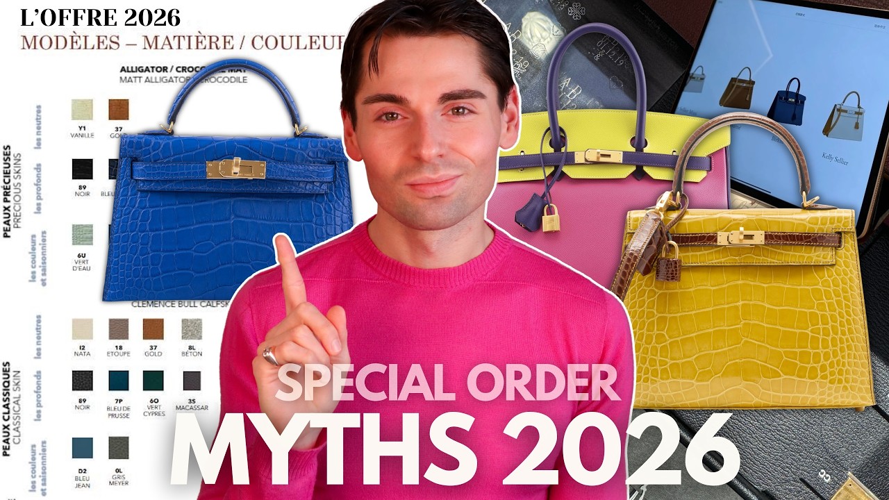 Развенчание мифов о специальных заказах Hermès 2026 + новая цветовая палитра | Объяснение процесс...