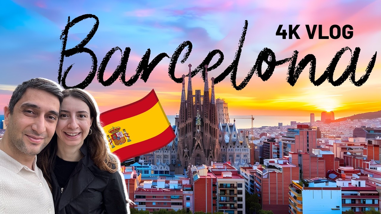 Büyüleyici Şehir: Barcelona Vlog 🇪🇸 [4K Gezi Rehberi, Görülmesi Gereken Yerler, Yemek, Tax Refund]