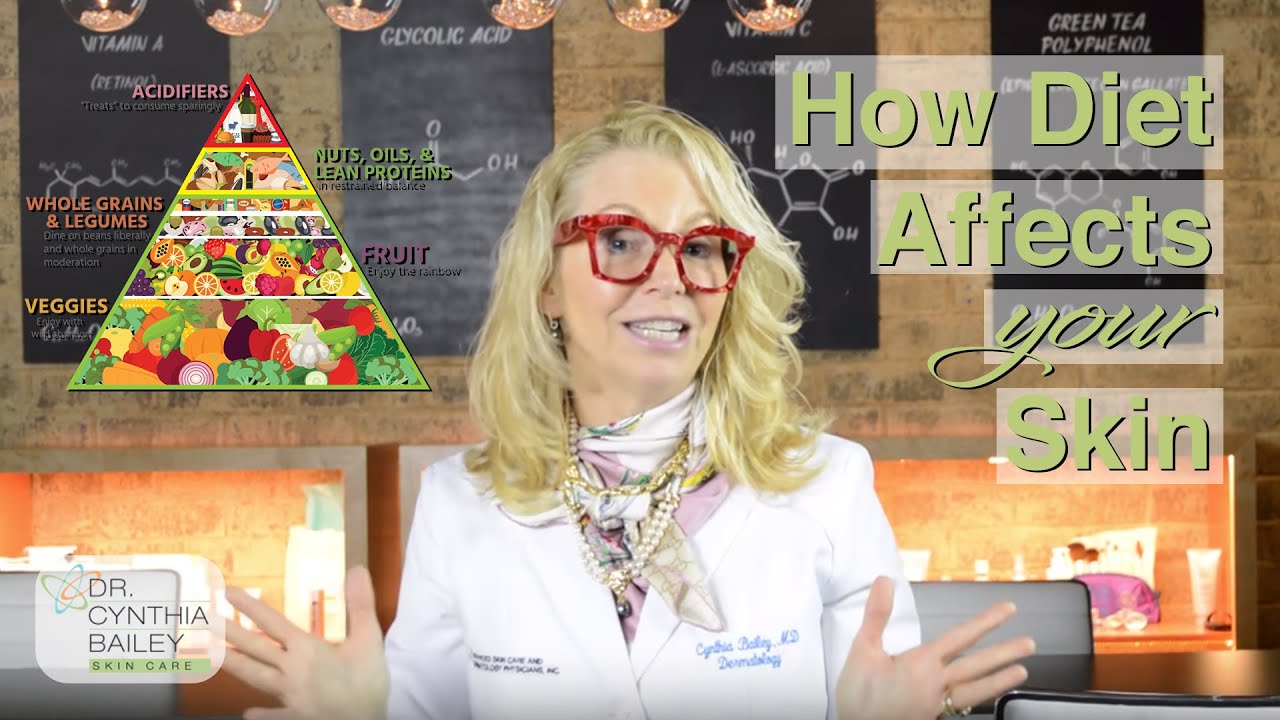 How Does Diet Affect My Skin? [2018] Dermatologist - Dr. Bailey Skin Care
