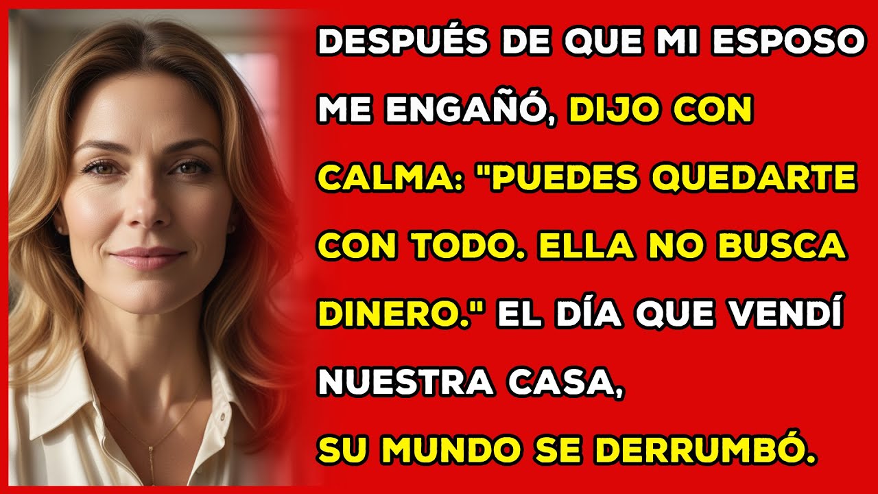 Mi esposo me dejó por ella, prometió irse sin nada. Pero él estaba...