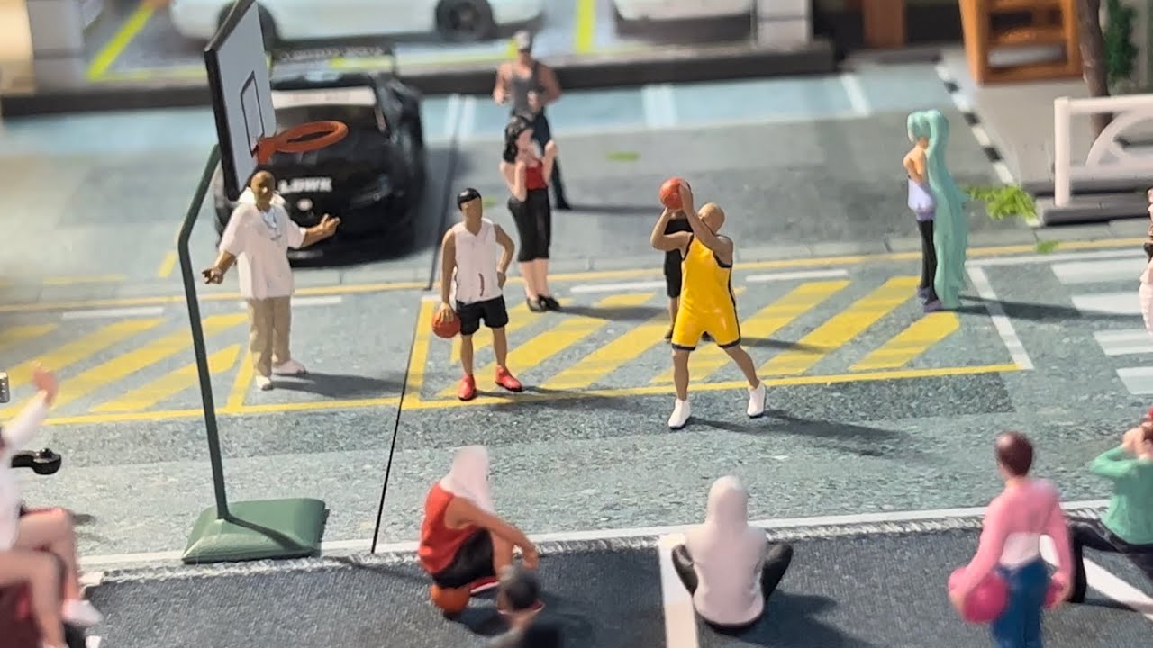 BALLERS 1/64 Metal Figurines from American Diorama MIJO Exclusives (Best set for realistic look)