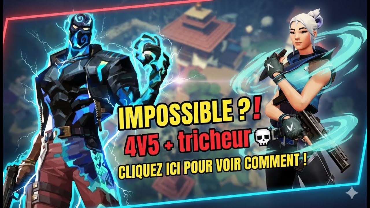 4v5… je CARRY TOUTE L’ÉQUIPE et le jeu détecte un CHEATER 😳