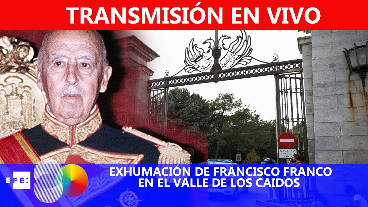 🔴📡 #ENVIVO | Exhumación de los restos de Francisco Franco del Valle de los Caídos