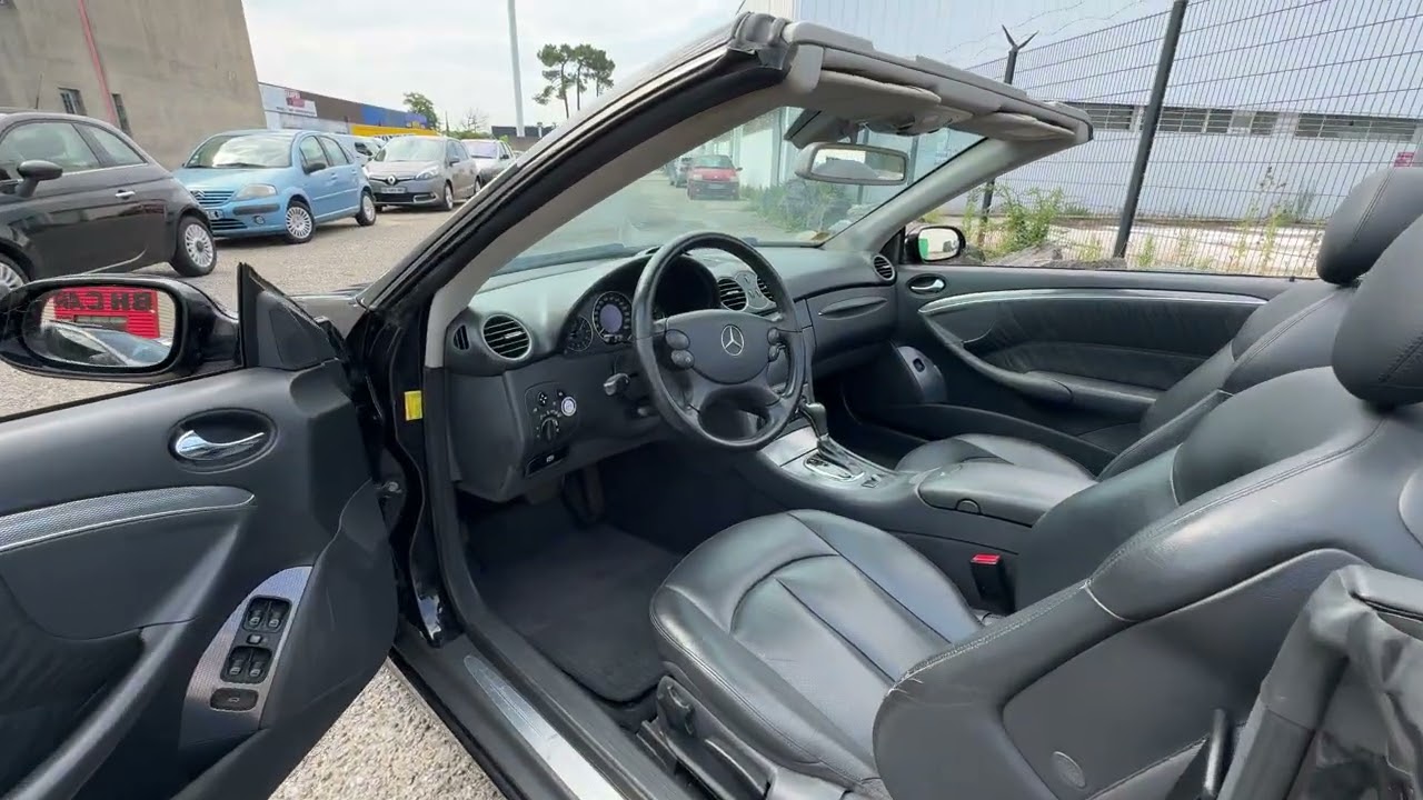 MERCEDES-BENZ CLASSE CLK CABRIOLET 200 KOMPRESSOR 163 AVANTGARDE BVA