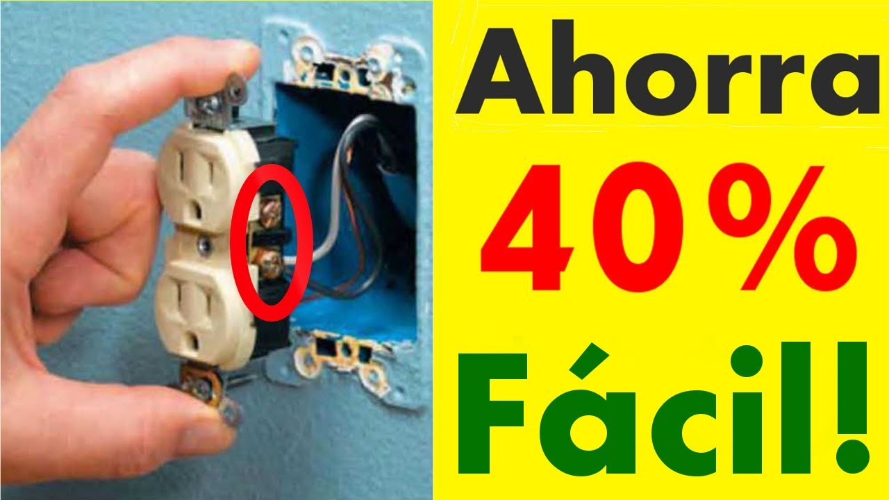 Ahorra 40% en tu factura eléctrica aplicando este simple truco!