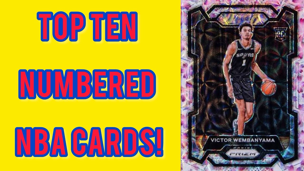 My Top 10 Favorite NBA Numbered Cards of All Time 🔥 Rare & Iconic Basketball Cards