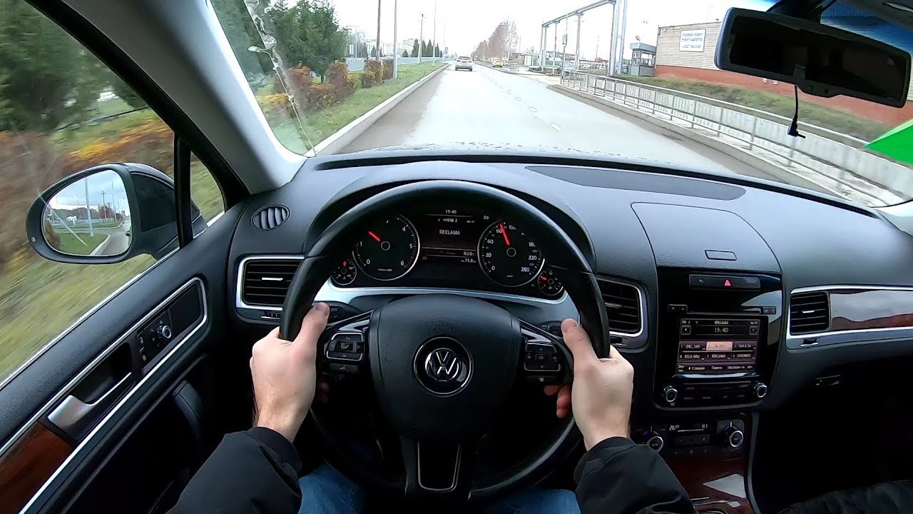 2012 Volkswagen Touareg V6 TDI POV TEST DRIVE