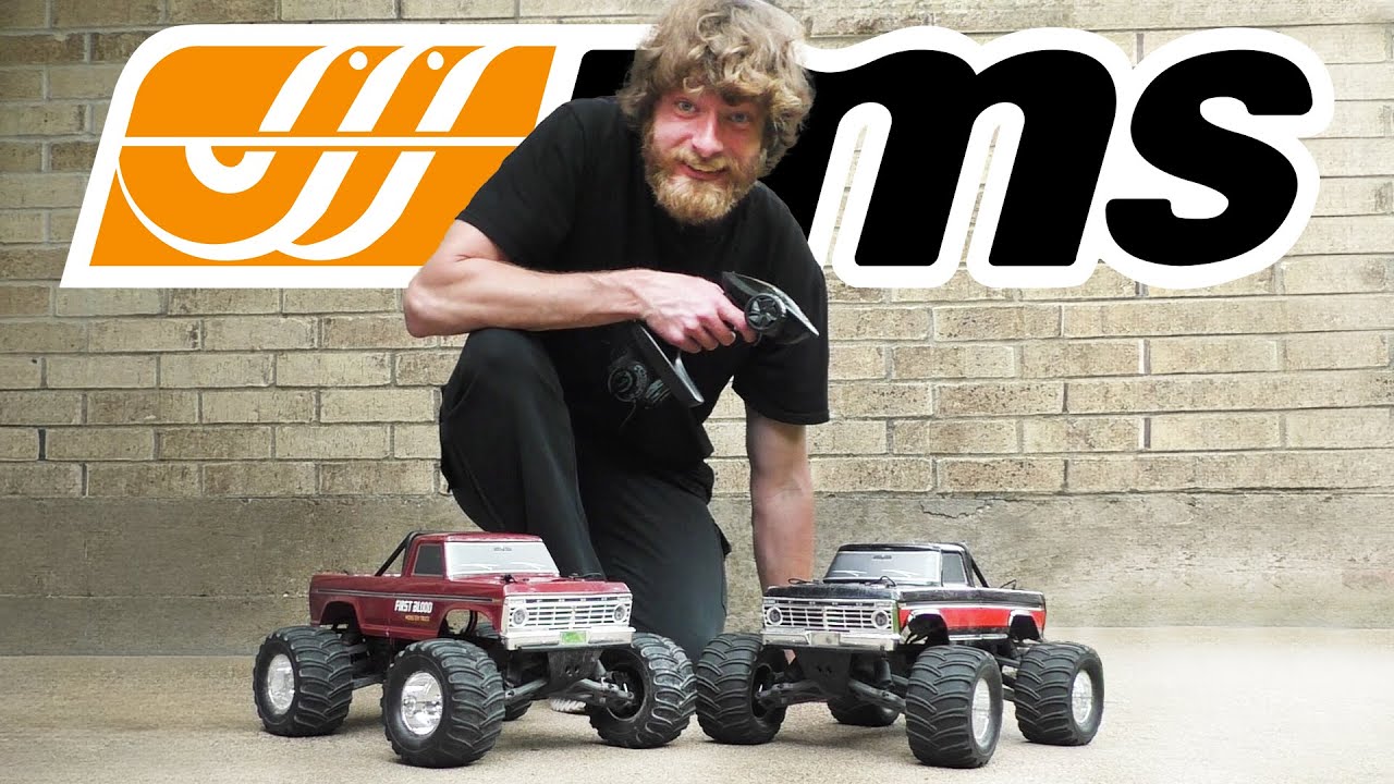 Выполняйте БЕЗУМНЫЕ трюки и гоняйте на монстр-траке FMS Ford F100 1/10