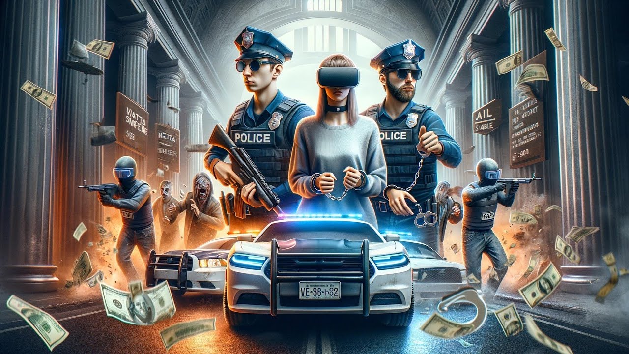 Bankot rabolunk a META HORIZON WORLDS-ben👮&zwj;♂️ #vr #quest3 #metaverse