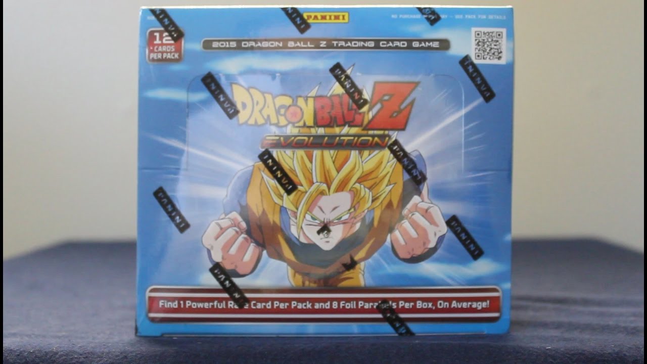 DRAGONBALL Z PANINI EVOLUTION - BOOSTER BOX OPENING (PART 1)