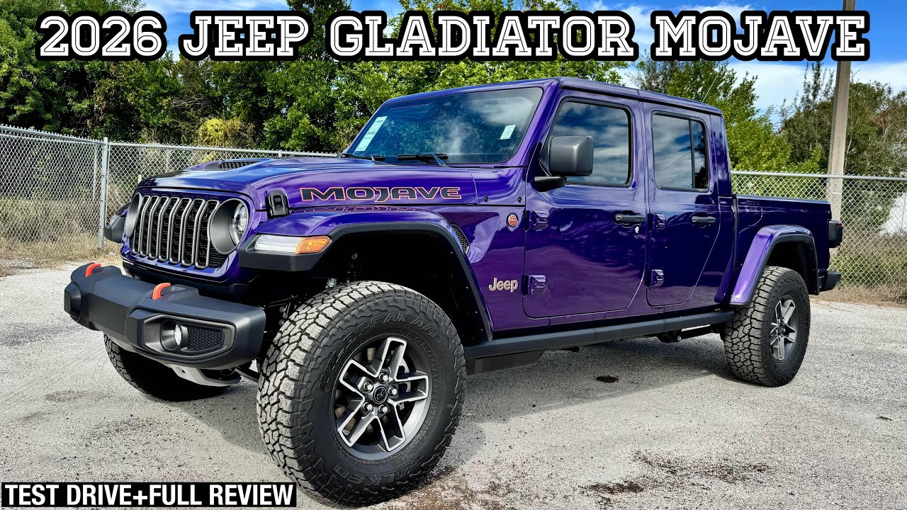 2026 Jeep Gladiator Mojave: TEST DRIVE+FULL REVIEW