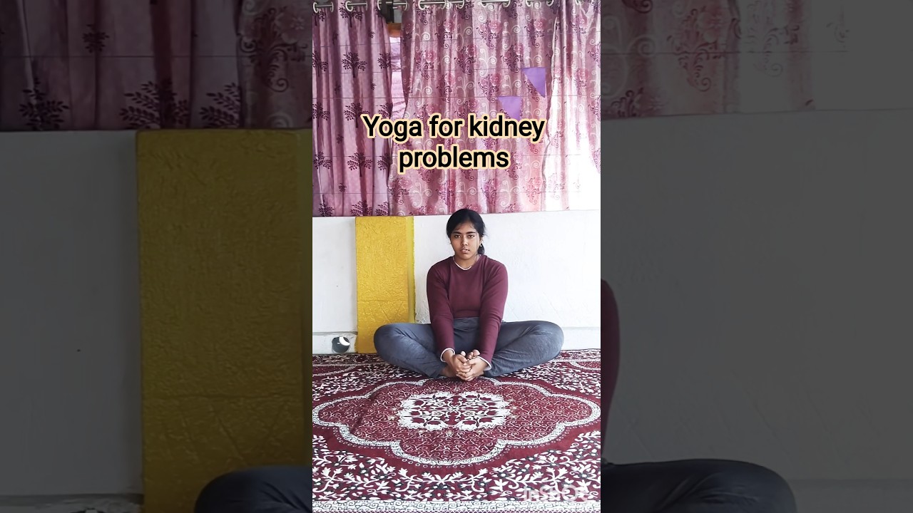 Yoga for kidney problems #music #yogaposes