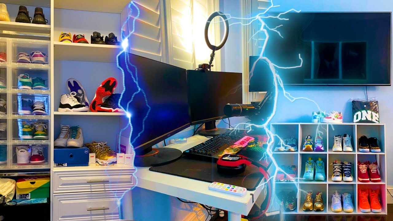 MY NEW $20,000 GAMING SETUP! (2021 ROOM TOUR)