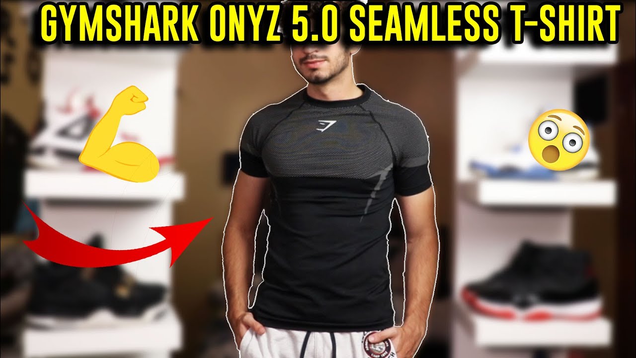 Стоит ли покупать бесшовную футболку GymShark Onyx 5.0?! Идеи светло-серых спортивных костюмов
