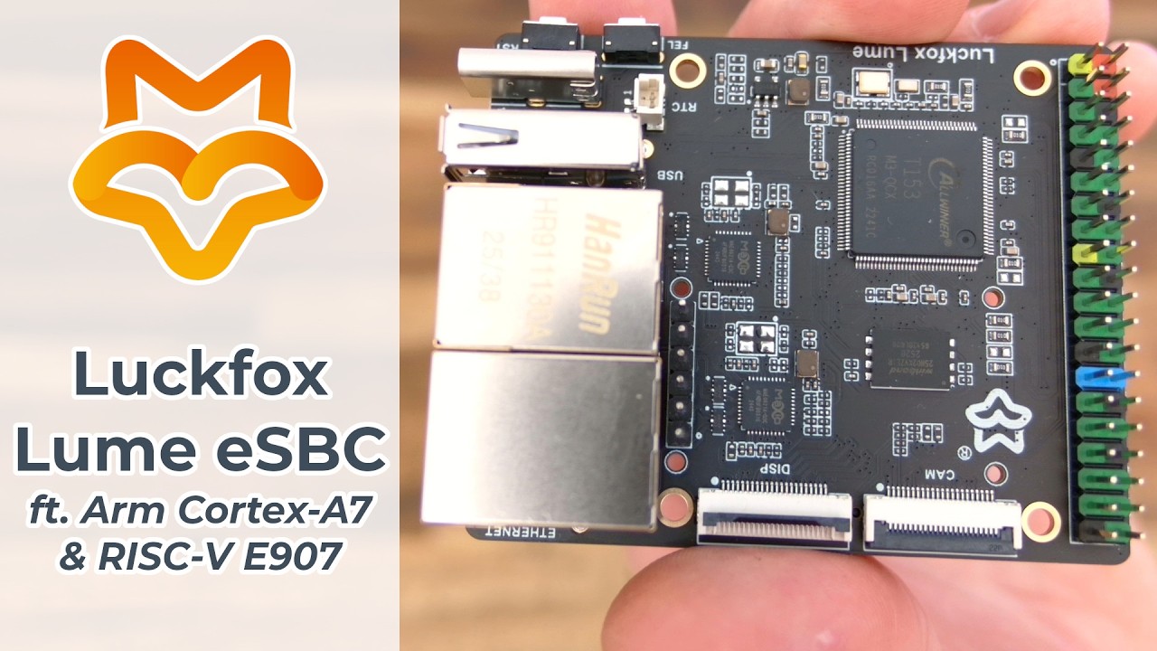 Luckfox Lume: промышленный eSBC с RISC-V и двумя портами Ethernet (плюс розыгрыш)
