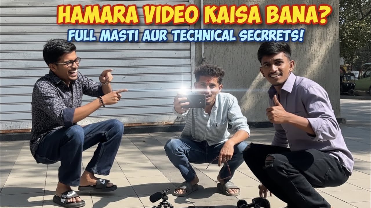 3 Dost | 1 Camera | FULL Masti | VLOG 🤳 Shooting Ke Peeche Ki Kahaani! (Must Watch) #banjaravlogs 