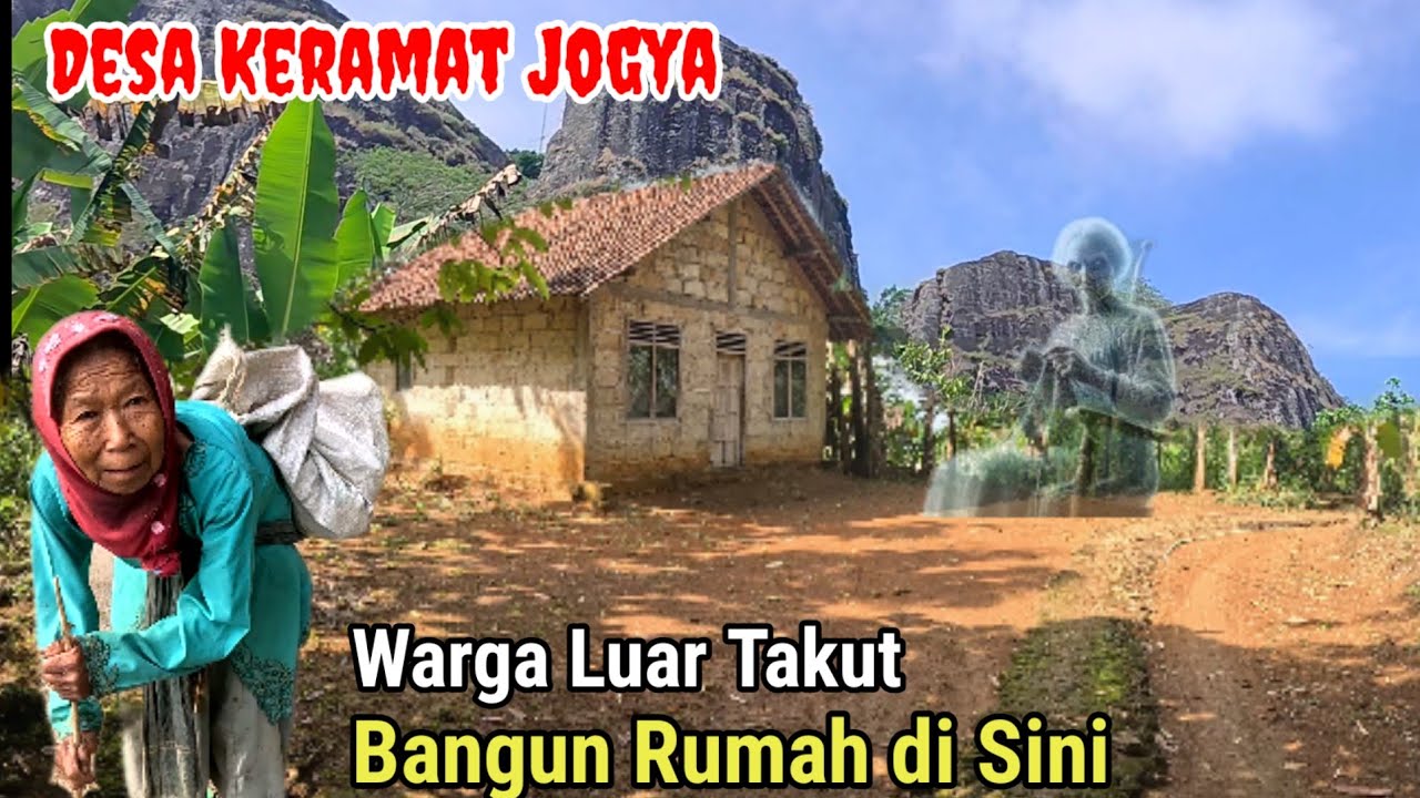 Desa Keramat Harus 7 KK di Gunung Api Purba Yogyakarta