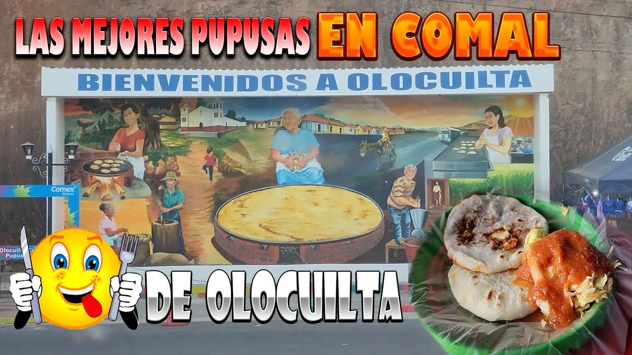 ASI SON LAS RICAS PUPUSAS EN COMAL DE OLOCUILTA 😋 CUNA DE LAS PUPUSAS DE ARROZ