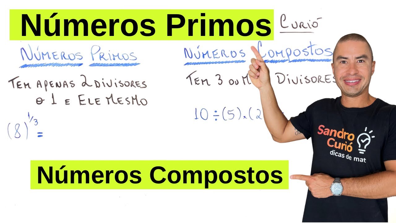 N&Uacute;MEROS PRIMOS E COMPOSTOS