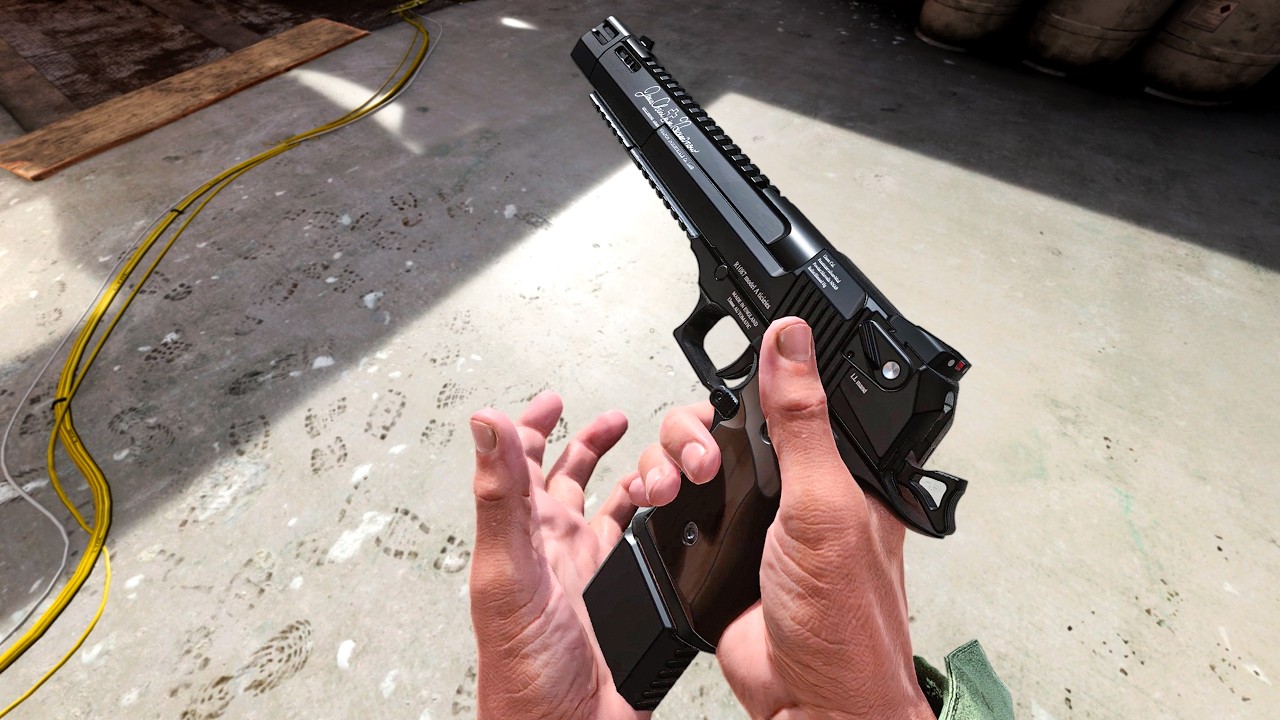 This Full Auto ONE Shot Pistol made him turn HACKS on..