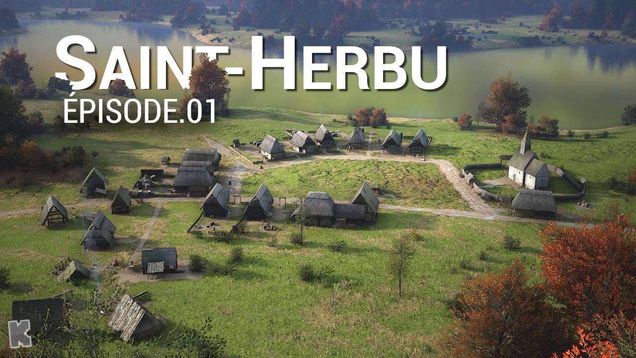 Saint-Herbu, notre nouvelle capitale au bord de l'eau | Manor Lords ép.01