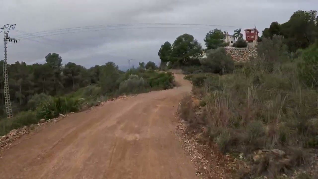 Bajando del Collado de las Rodanas al Racó dels Ferrers