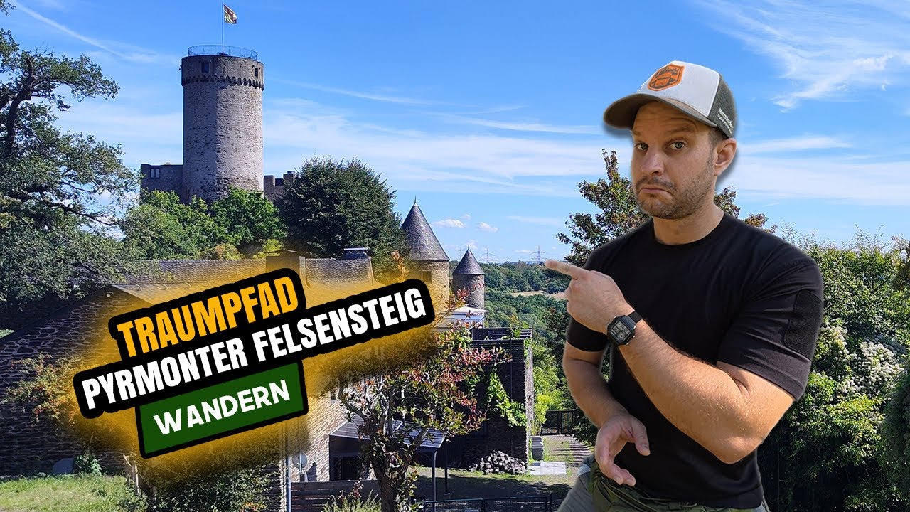 Traumpfad Pyrmonter Felsensteig | Rundwanderung Burg Pyrmont, Wasserfall & Felsenpanorama