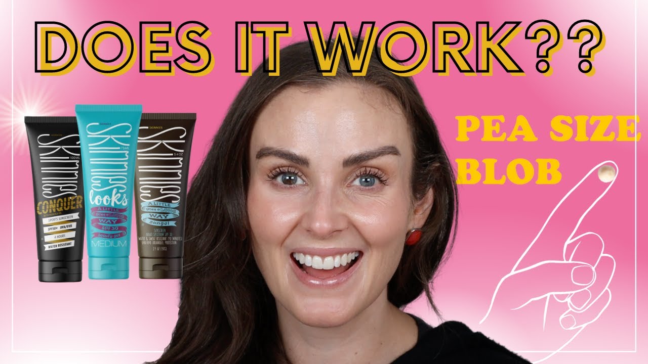 Skinnes Sunscreen | Only a Pea-Sized Amount?!