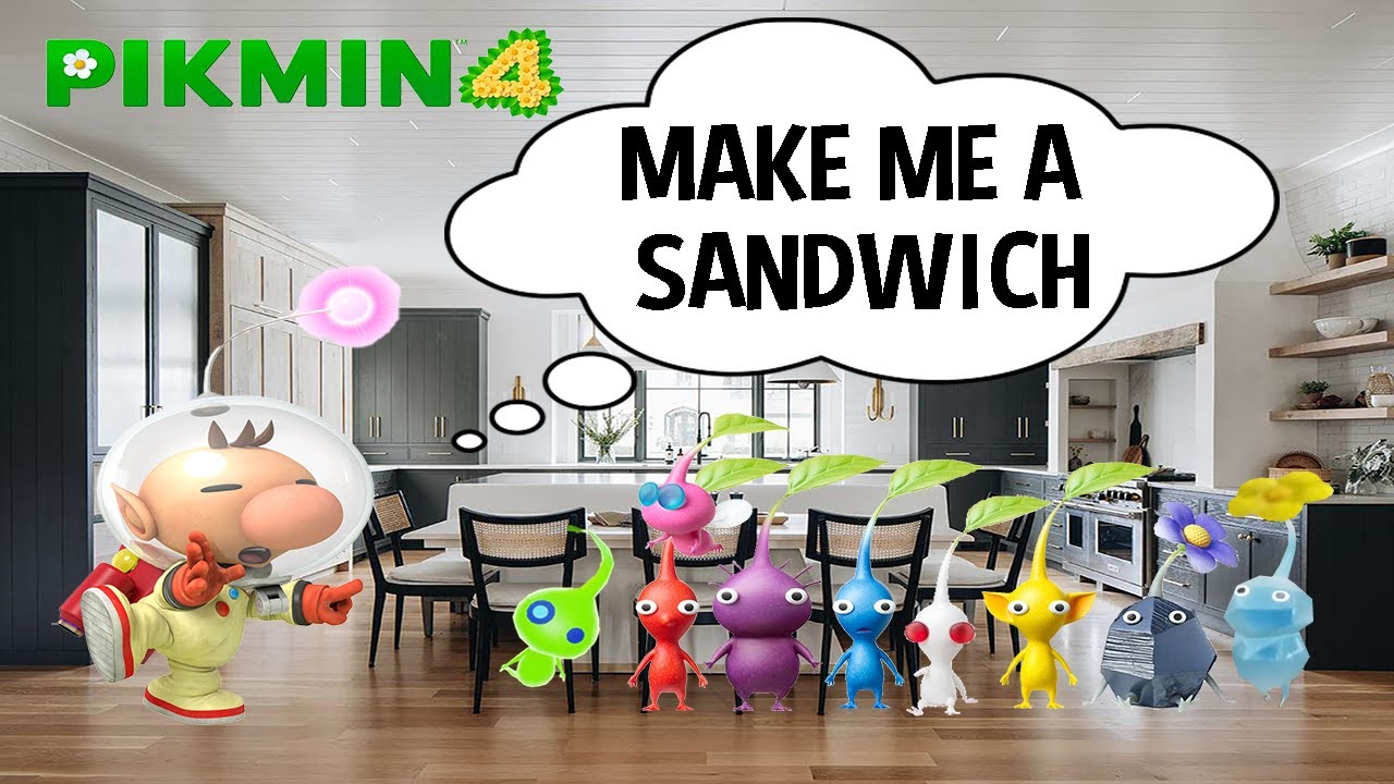 GLOW PIKMIN IN THE KITCHEN?! Pikmin 4 New Trailer Review and Breakdown!!!