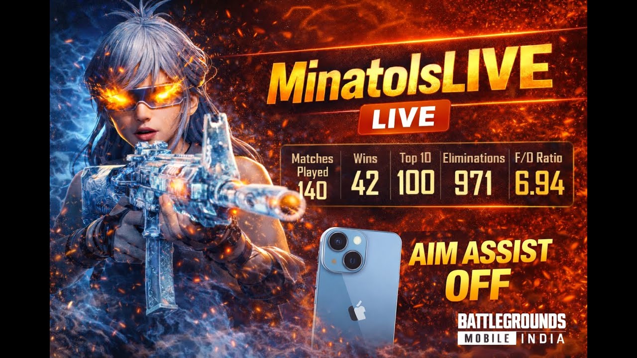 🔴 MinatoIsLIVE – BGMI 4.2 Tamil live || HAND CAM || #minatobgmi #bgmilive #shortsforyou