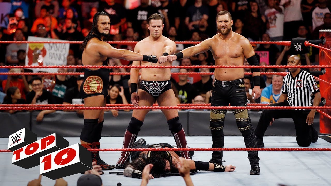 10 лучших моментов Raw: WWE Top 10, 25 сентября 2017 г.