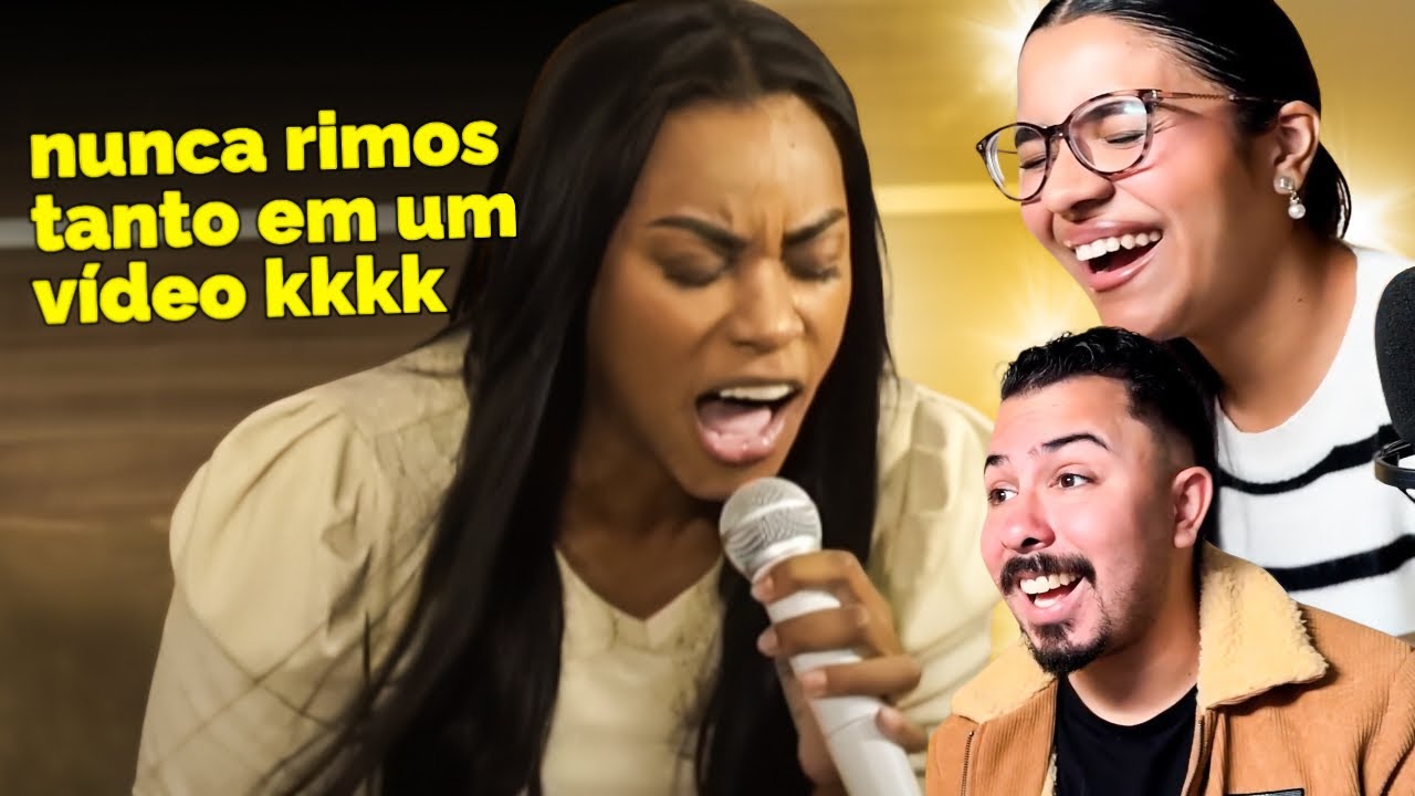 REAGIMOS AO CANTORES GOSPEL DESAFINANDO E QUASE MORREMOS DE TANTO RIR
