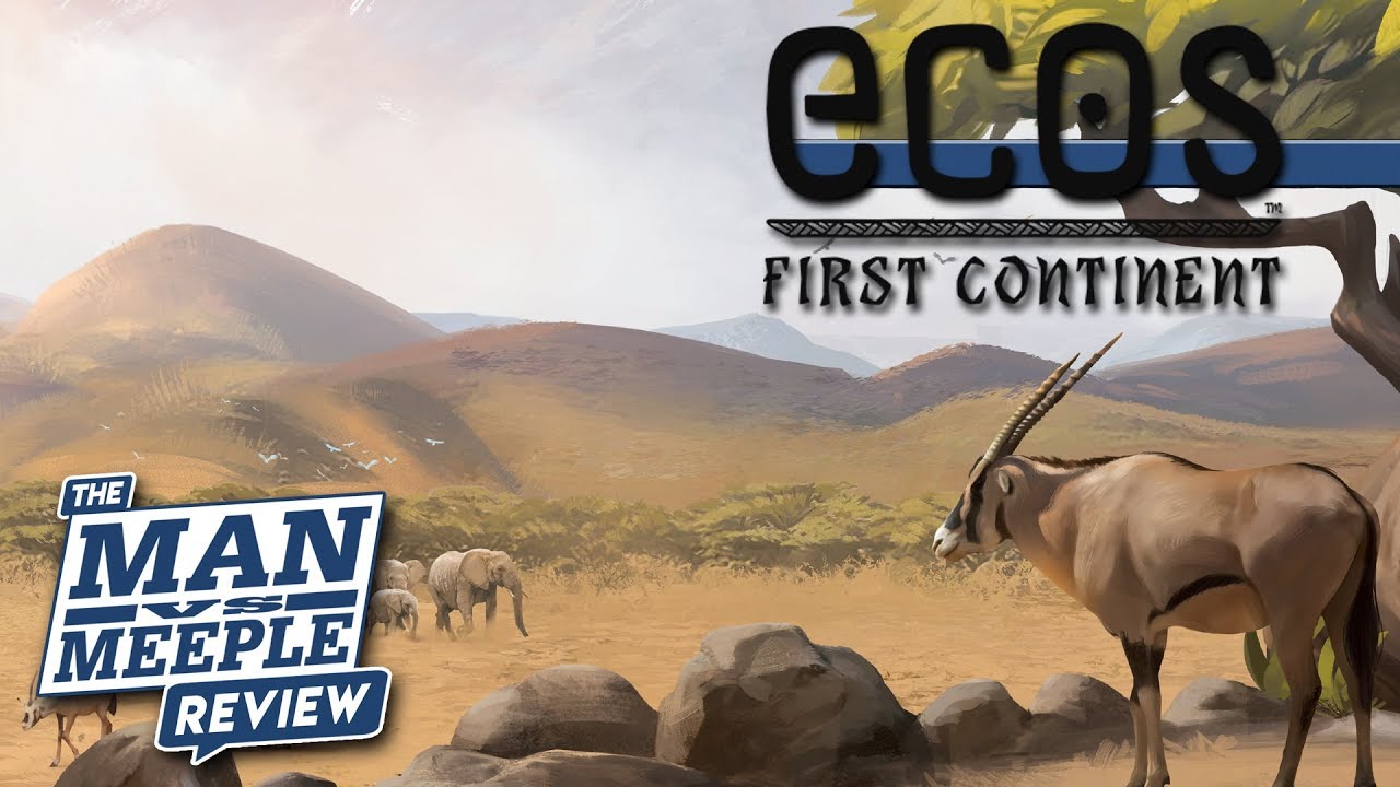 ECOS: First Continent Review by Man vs Meeple (AEG)