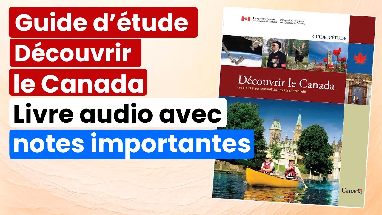 Guide d’étude – Découvrir le Canada Les droits et responsabilités liés à la citoyenneté 2025