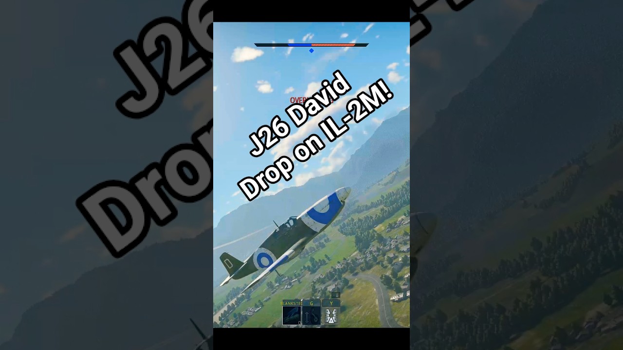 #WarThunder - J26 David with stealth ammo kill IL-2M! #sabaton #gaming
