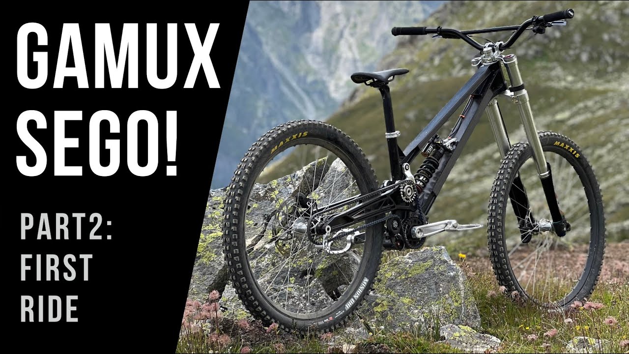 Gamux First Ride! Best DH Bike Ever?