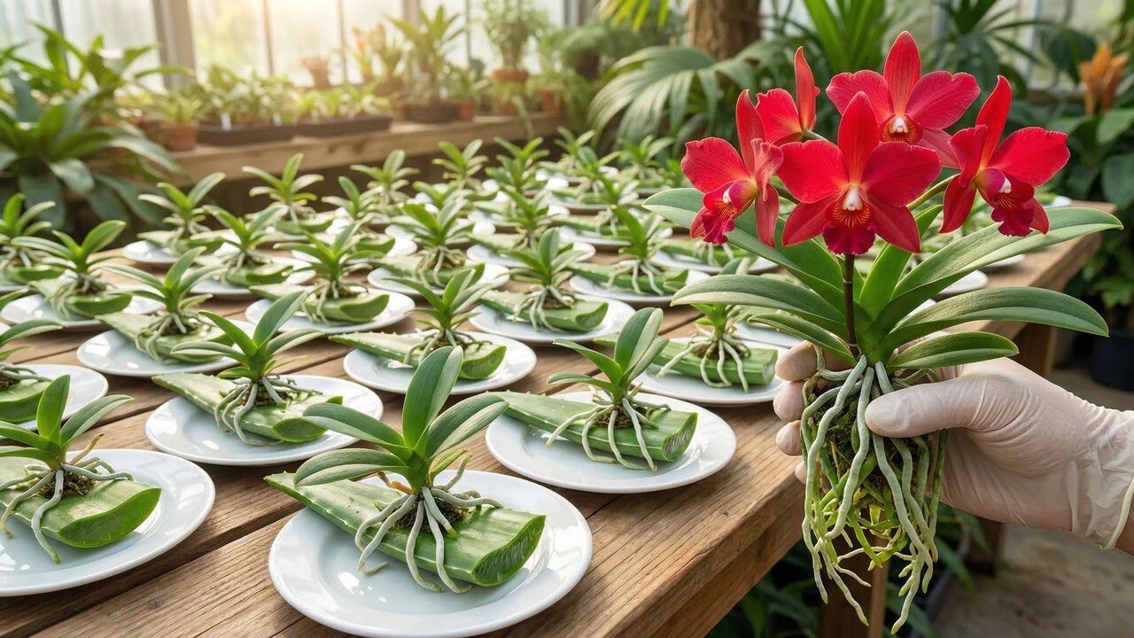Unique Orchid Growing Method - Simpler, Cleaner and Highly Effective!