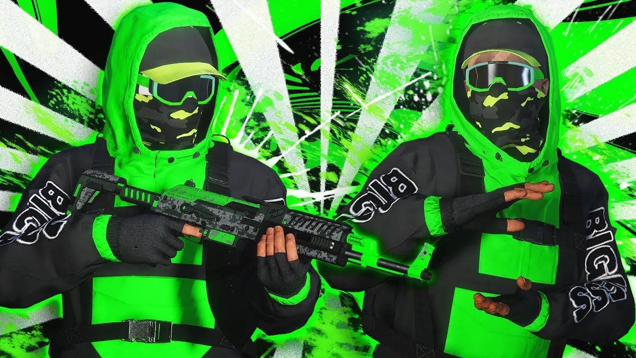 AVOIR UNE MAGNIFIQUE TENUE MODDER VERTE FLUO SUPER FACILEMENT ! GLITCH GTA 5 ONLINE 1.54