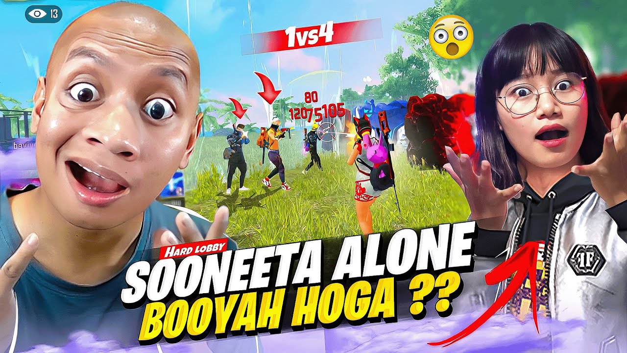 Сунита осталась одна в Last Circle 😬 Первая реакция Гьяна Бхаи и Тонде Геймера 😱 Free Fire Max